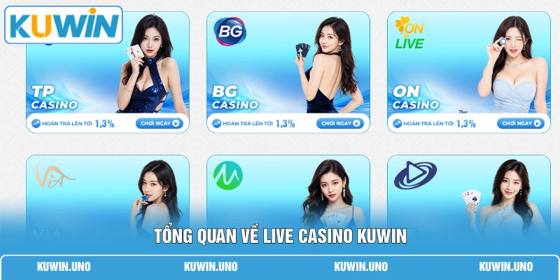 Tổng quan về live casino KUWIN